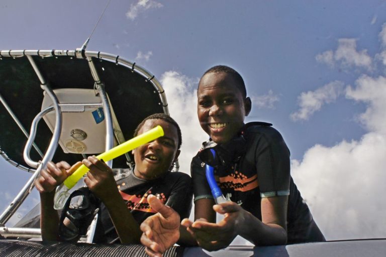 Apprentissage plongée enfants